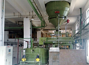 全自動石灰乳制備系統在上海寶山鋼鐵公司鋼管廠應用現場